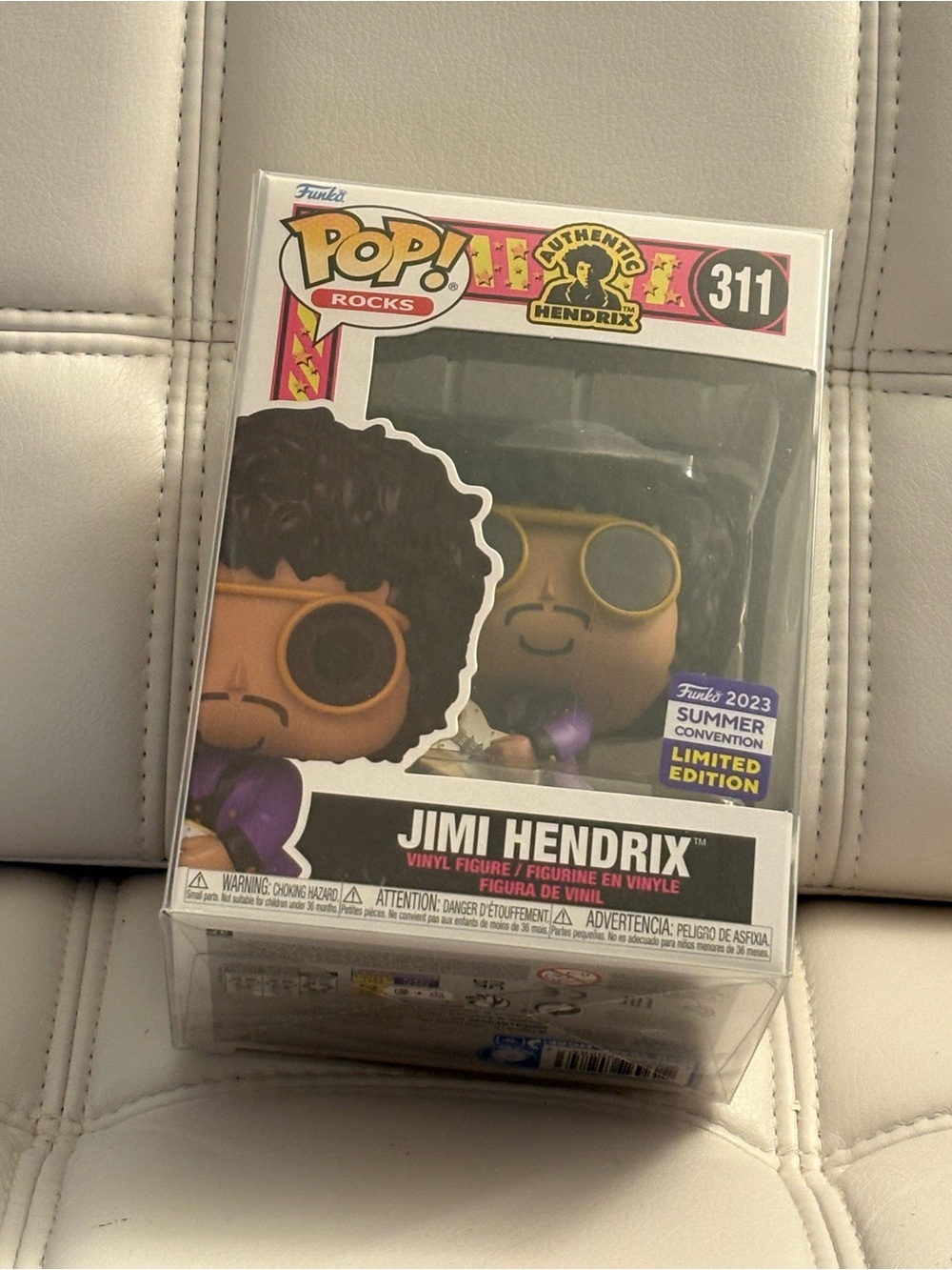 Jimi Hendrix 2023 Summer Conventions Limited Edition Funko Pop 311
